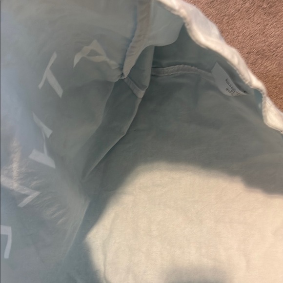 Athleta Blue Ombre Canvas Tote Bag - Picture 2 of 6